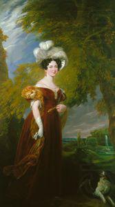 George Hayter Duchess of Kent china oil painting image